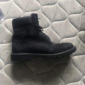 black suede tim’s